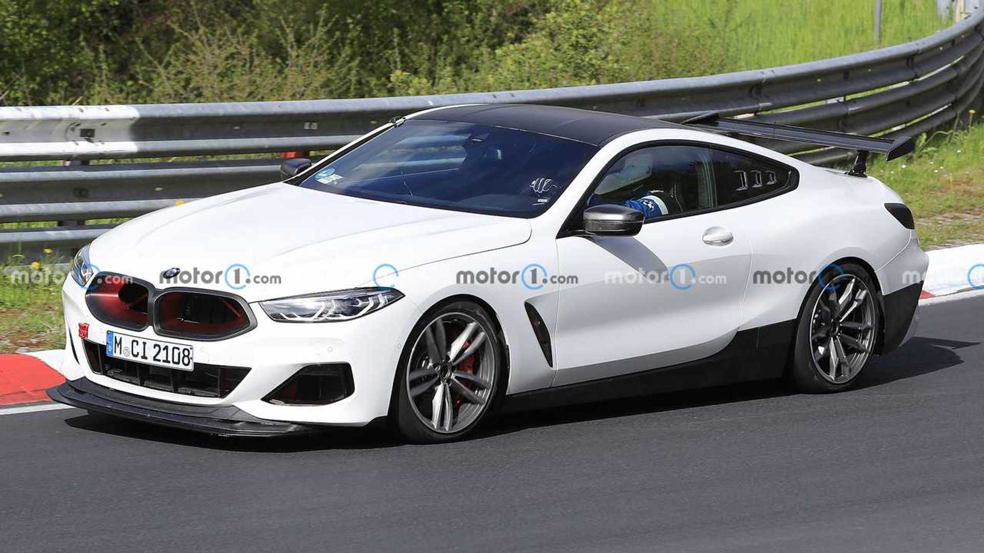 BMW M8 CSL Spy Shots: Coupe Testing at The Nurburgring