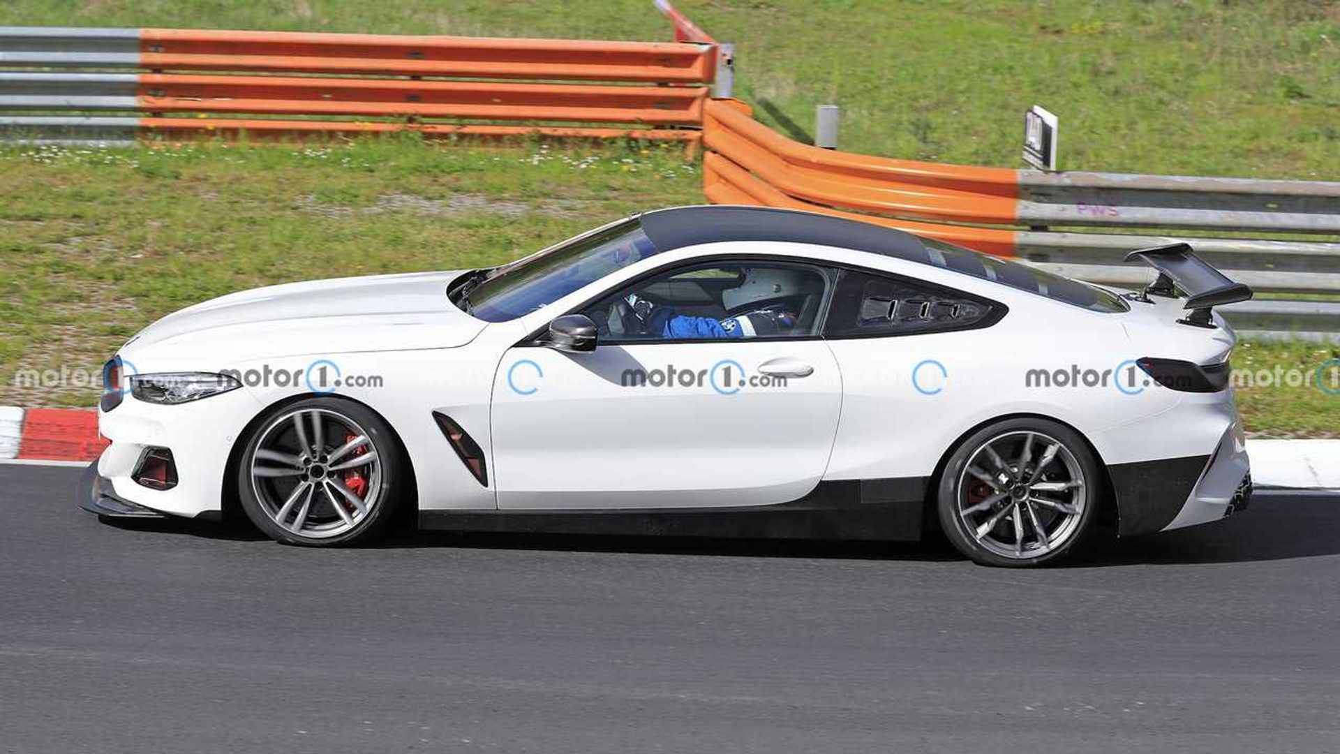 BMW M8 CSL Spy Shots: Coupe Testing at The Nurburgring