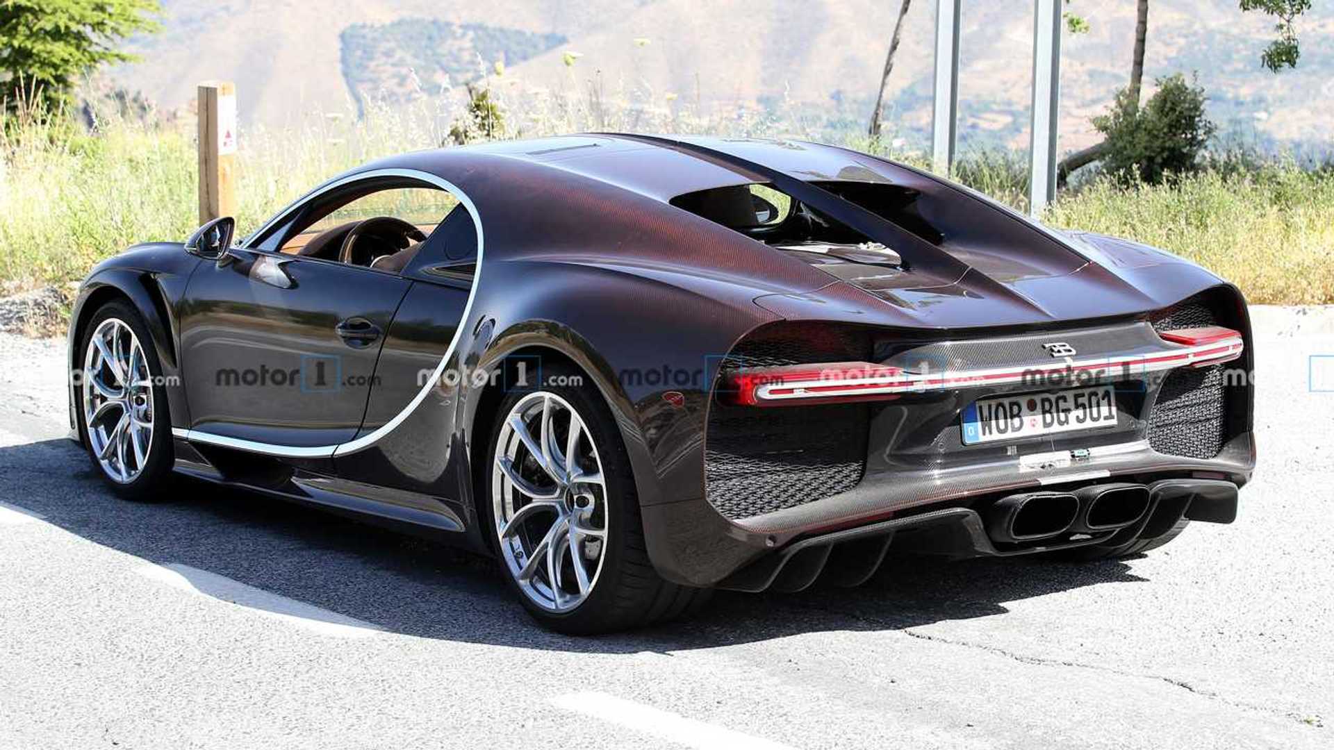 The Mysterious Bugatti Chiron Prototype is Again in Motion