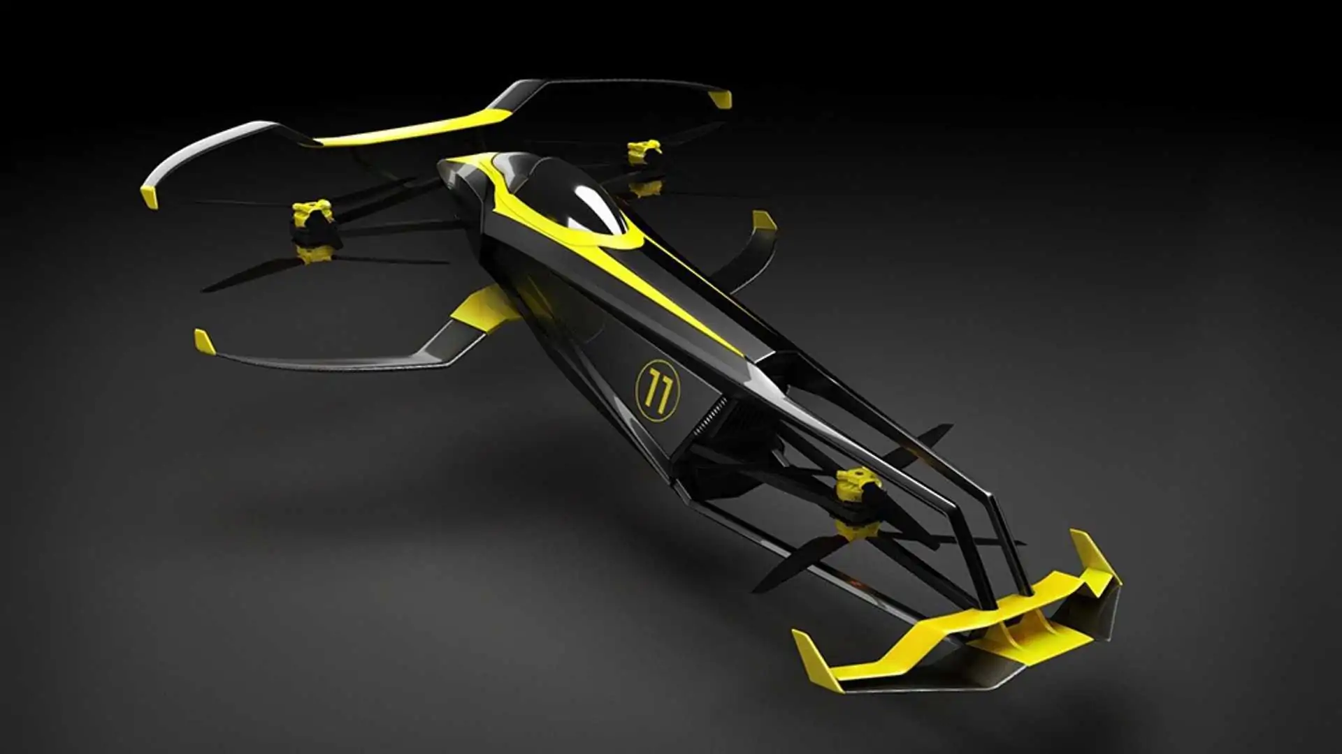 CarCopter Flying Race Car Concept Aims To Revolutionize Motorsport