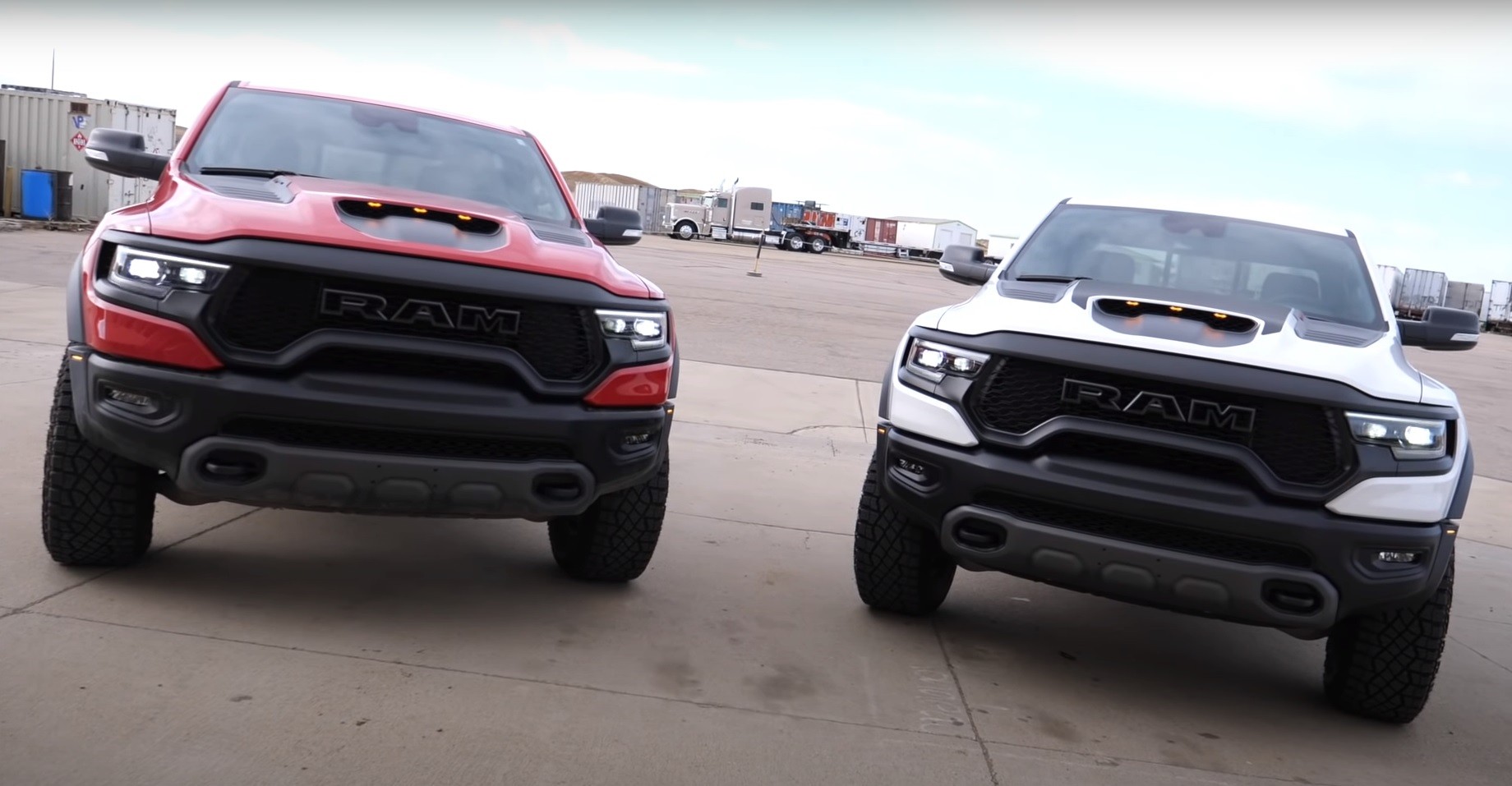 The cheapest Ram TRX Drag Races are more expensive and heavier versions