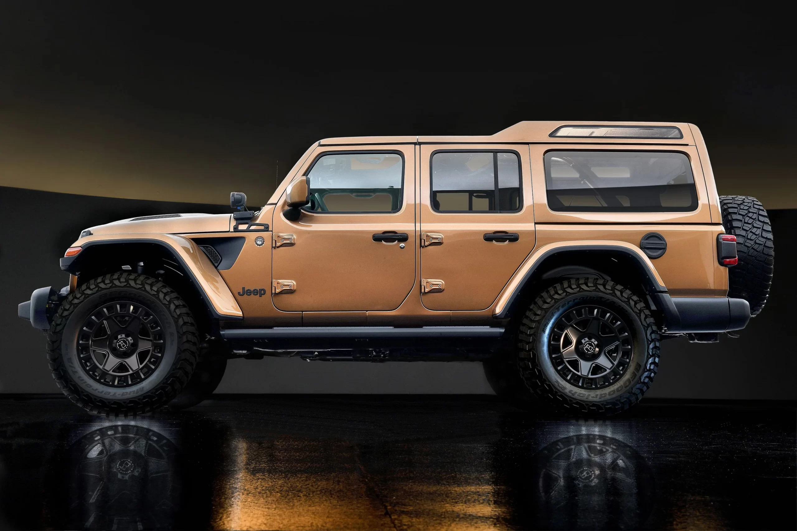 This 3-Row Jeep Wrangler/Gladiator Mashup Is Located In The Uncanny Valley