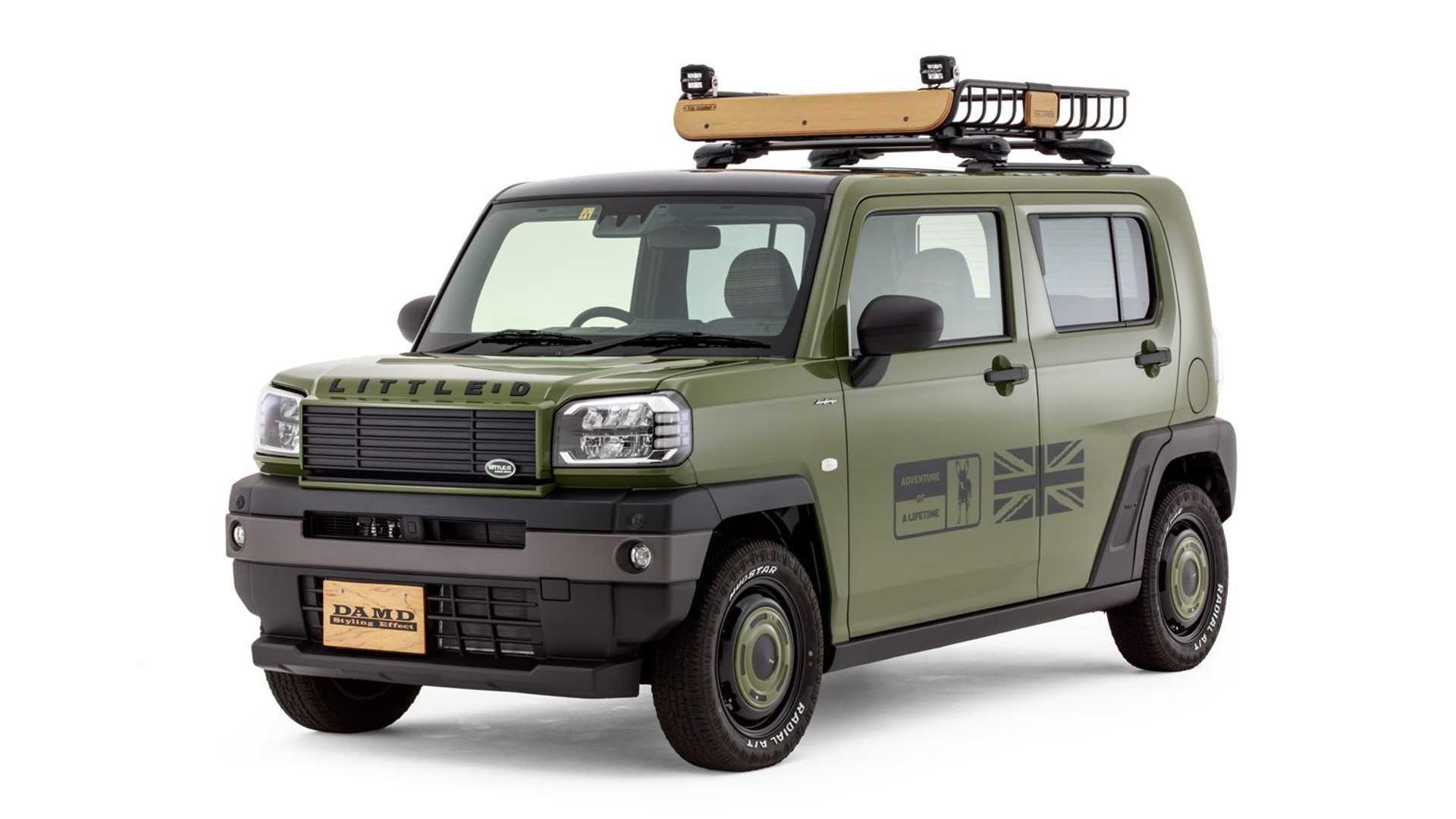 Tuner Turns Daihatsu Taft into Tiny Land Rover Called "Little D"