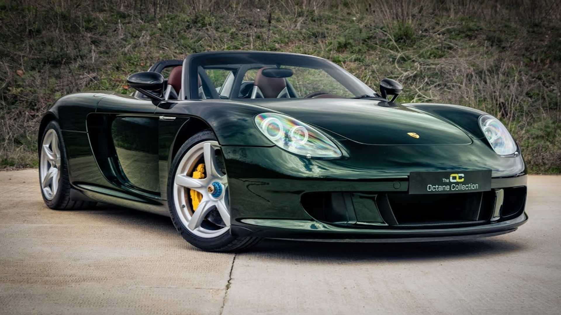 Dark Olive Green Porsche Carrera GT Is A One-Off Beauty