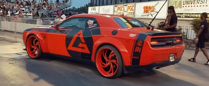 Drag Strip: Dodge Demon with 24-Inch Wheels