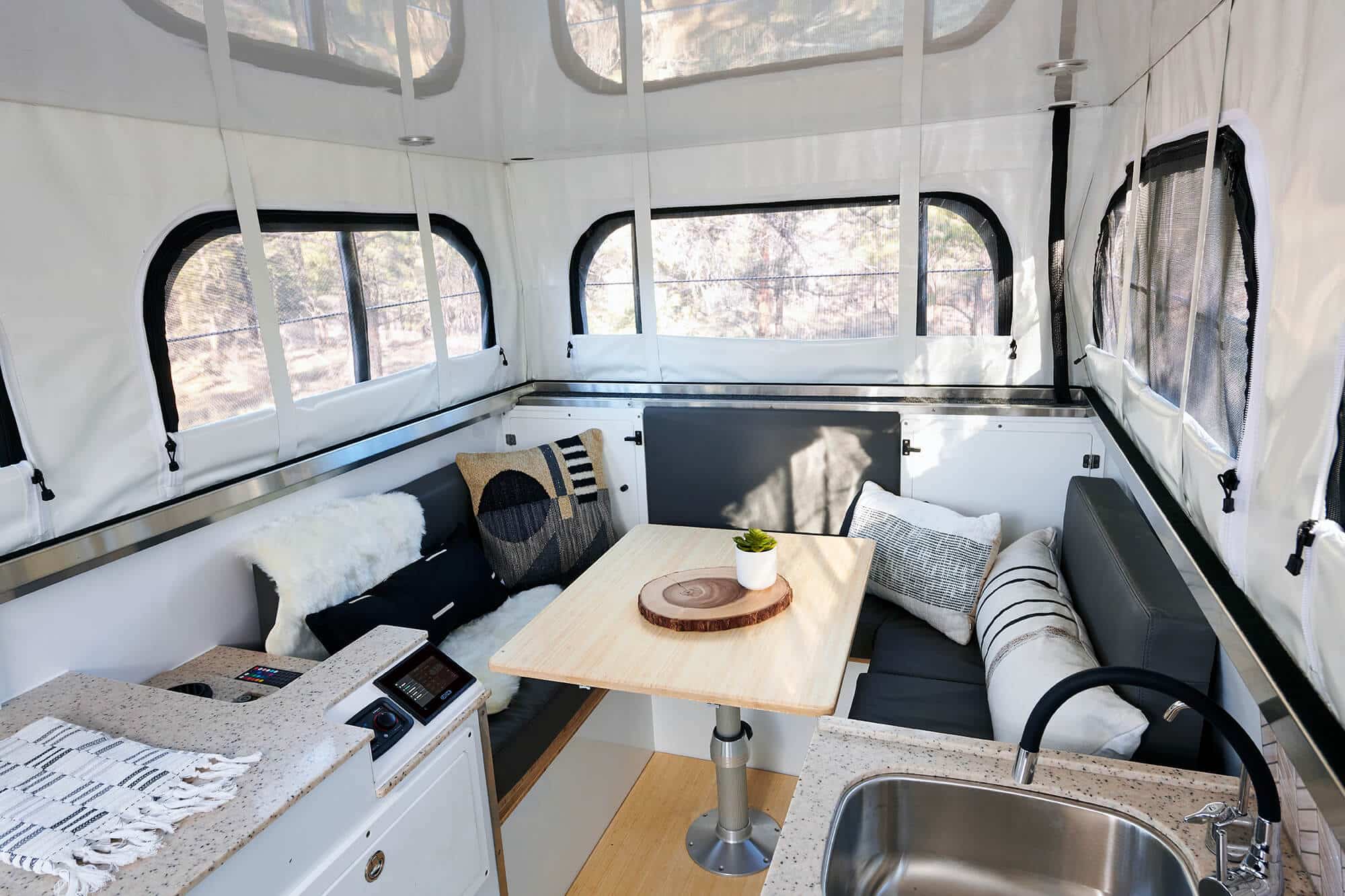 EarthCruiser Shows Interior Layout For New Terranova Expedition Camper