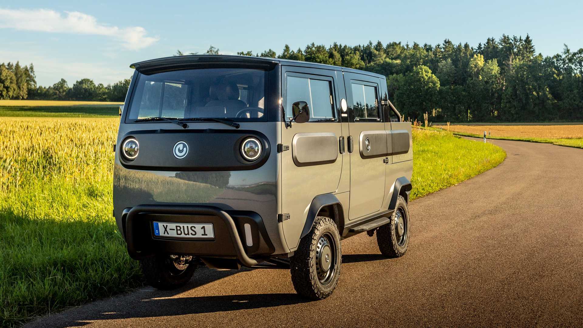 Electric and German make the cutest little truck you'll ever see.