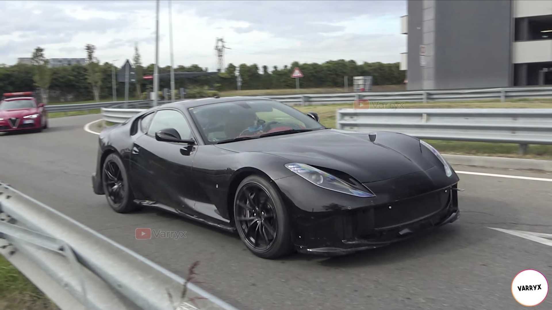 Stealthy Ferrari 812 GTO Found Again Looking Menacing