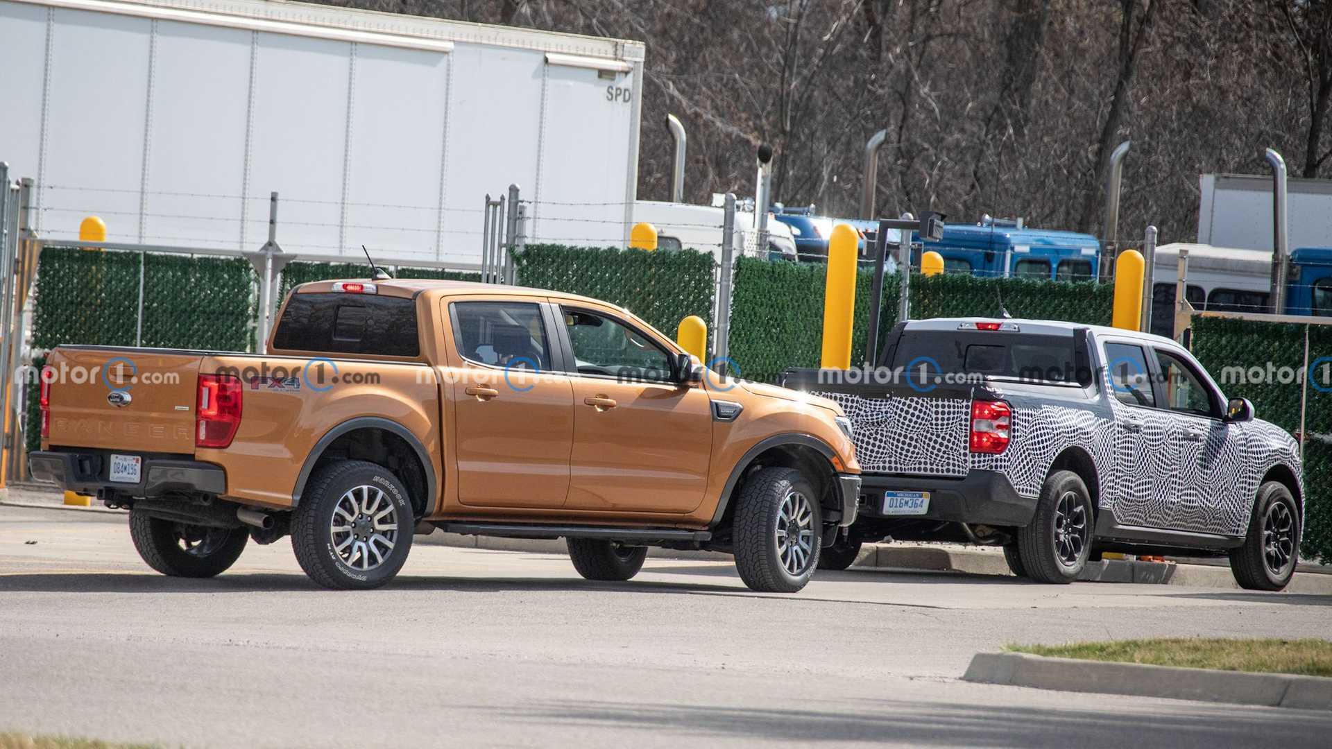 Ford Maverick is a smaller vehicle than Ranger. And by how much?