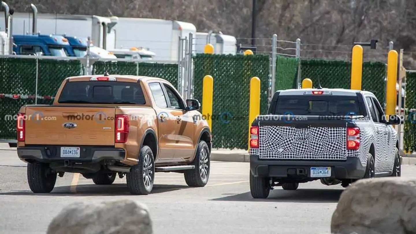 Ford Maverick is a smaller vehicle than Ranger. And by how much?