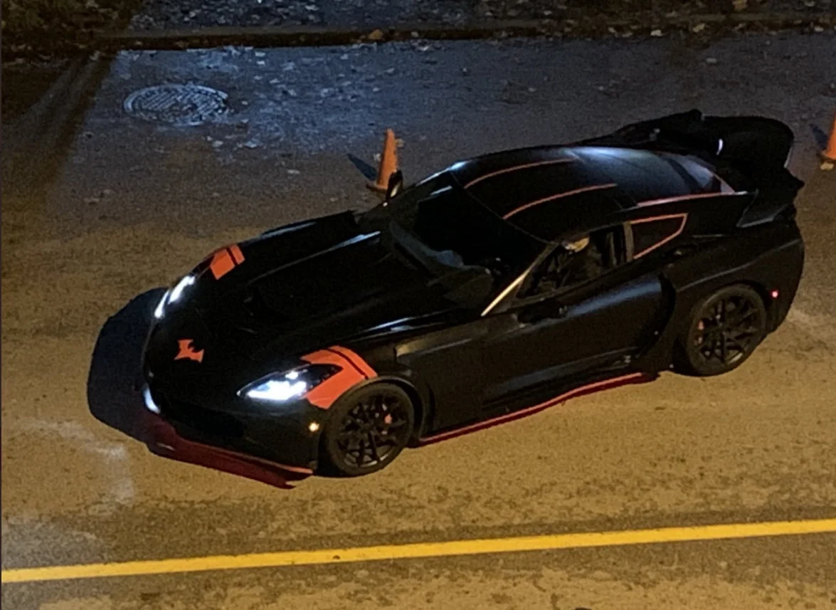 A new Batmobile made for TV based on Corvette Shooting Brake