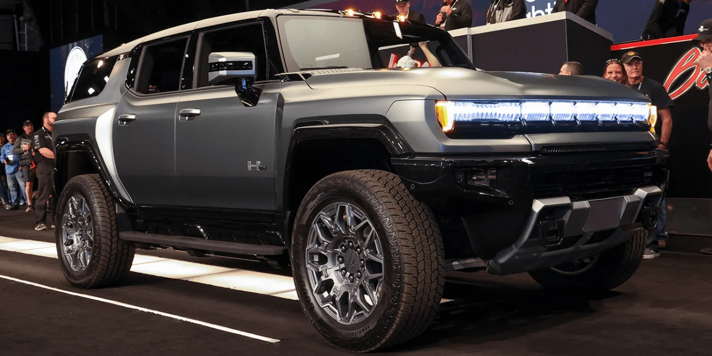 GMC Hummer Electric SUV Revealed Again before This Week's Show