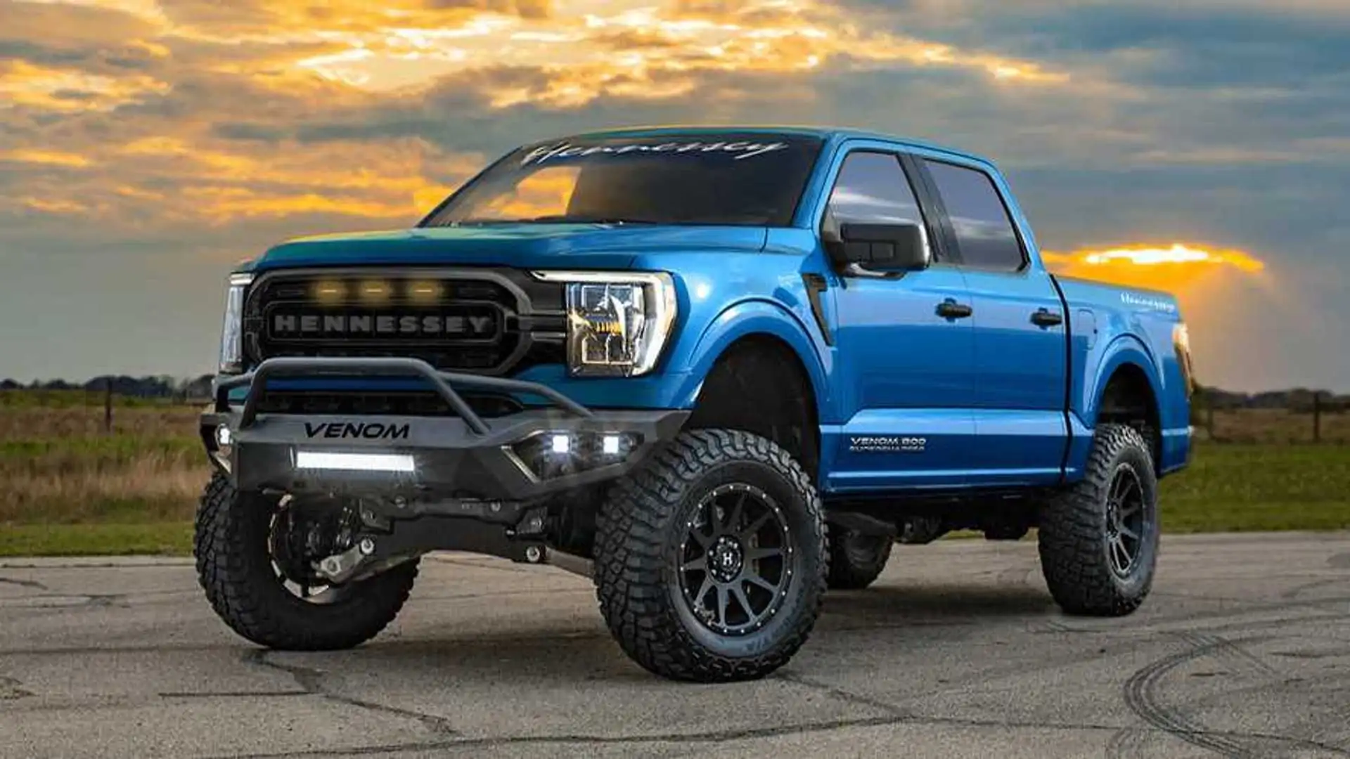 Hennessey Venom 800 Supercharged Ford F-150 Fears No Ram TRX