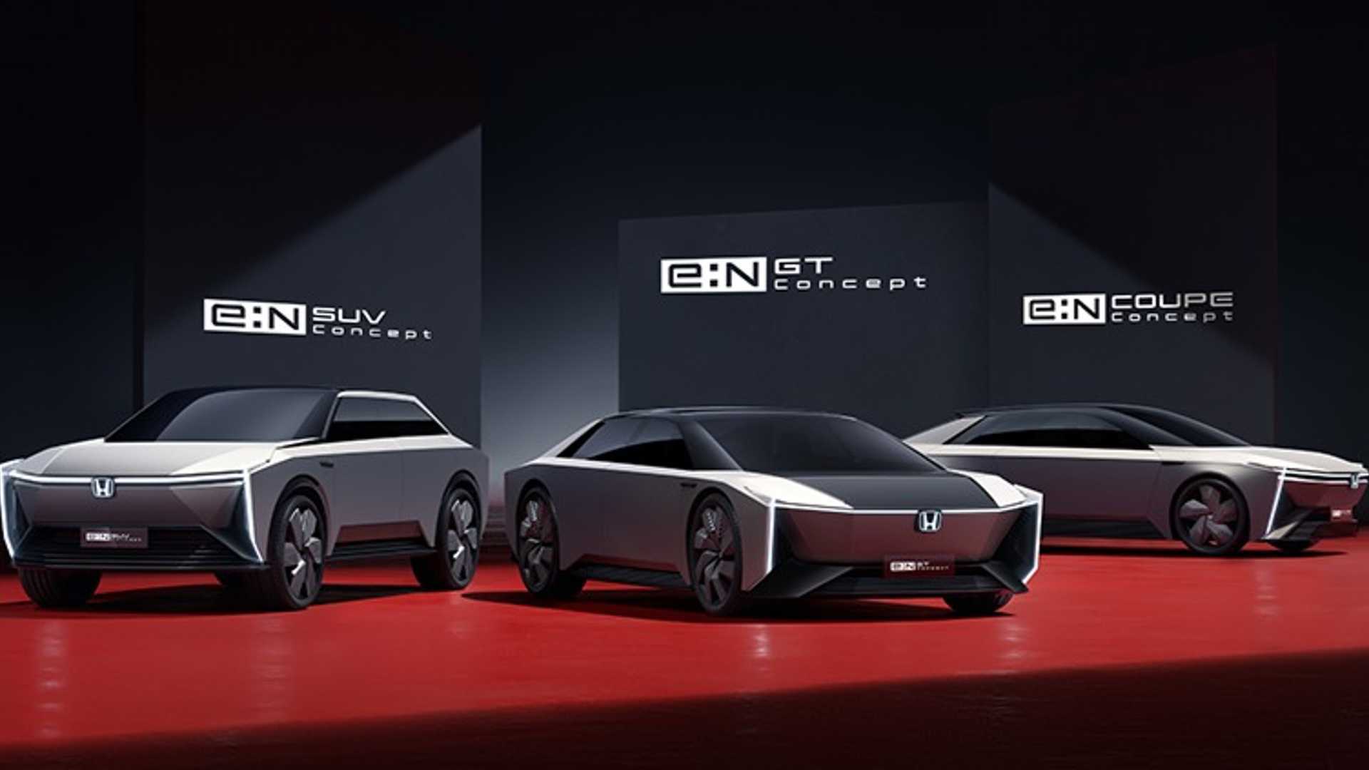 Honda Introduces Five Concepts of e:N to Show Its Future EVs