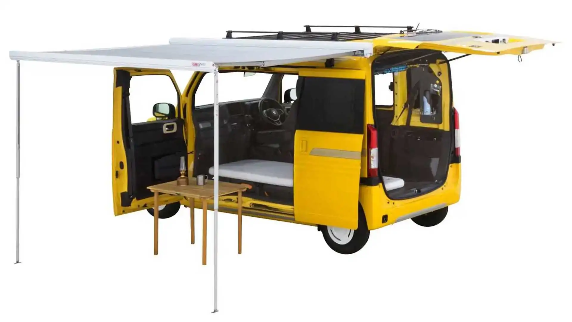 The Honda N Van Camper has All You Need