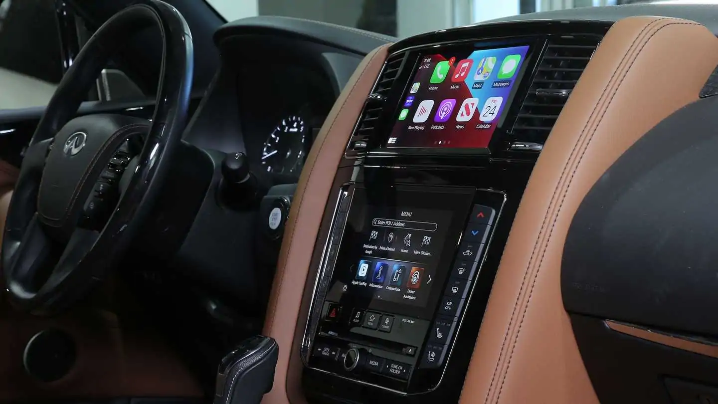 Infiniti offers a free wireless carplay upgrade for select older models