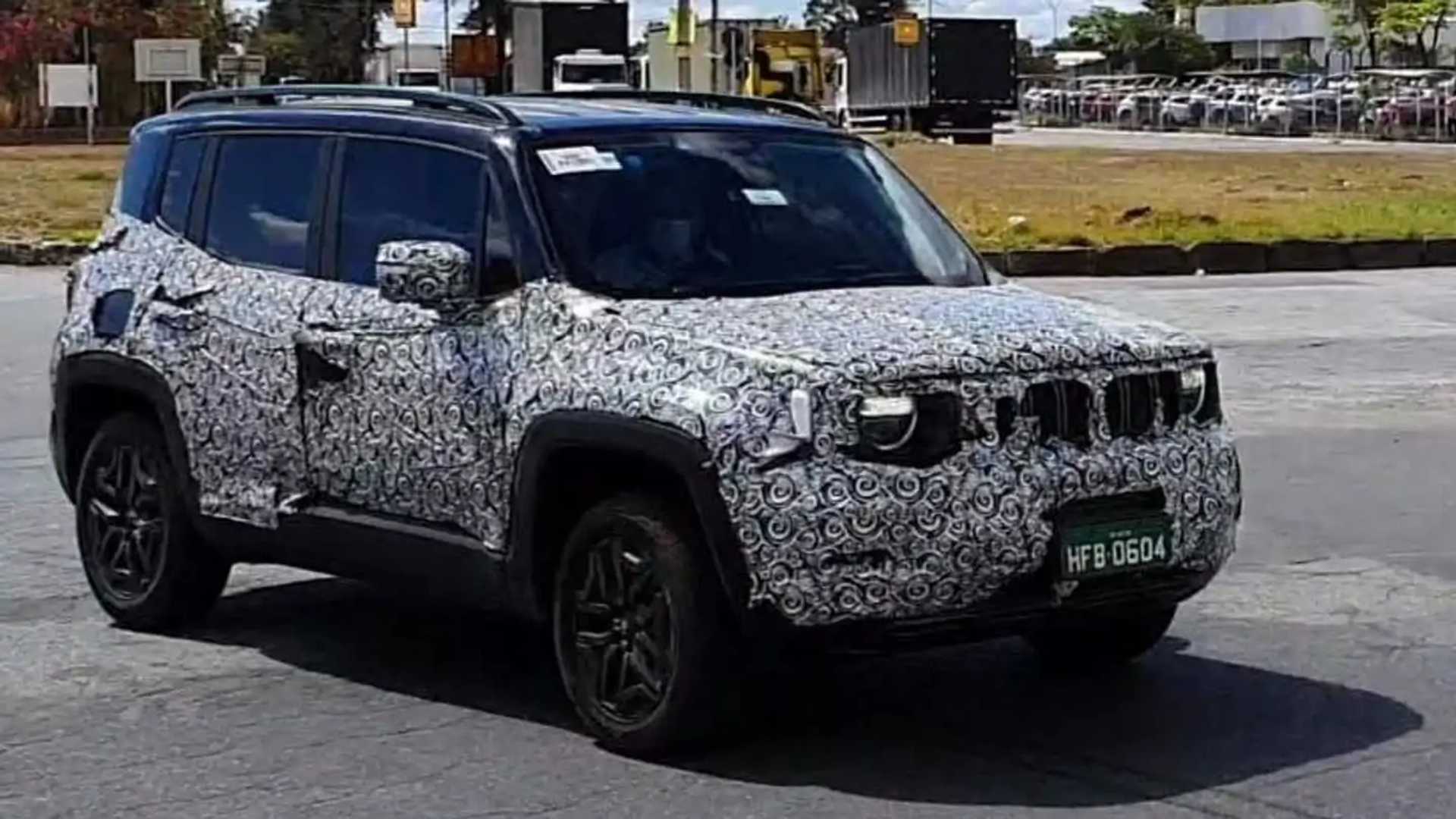 Jeep Renegade Photos Spy Show Crossover Will Have Another Makeover