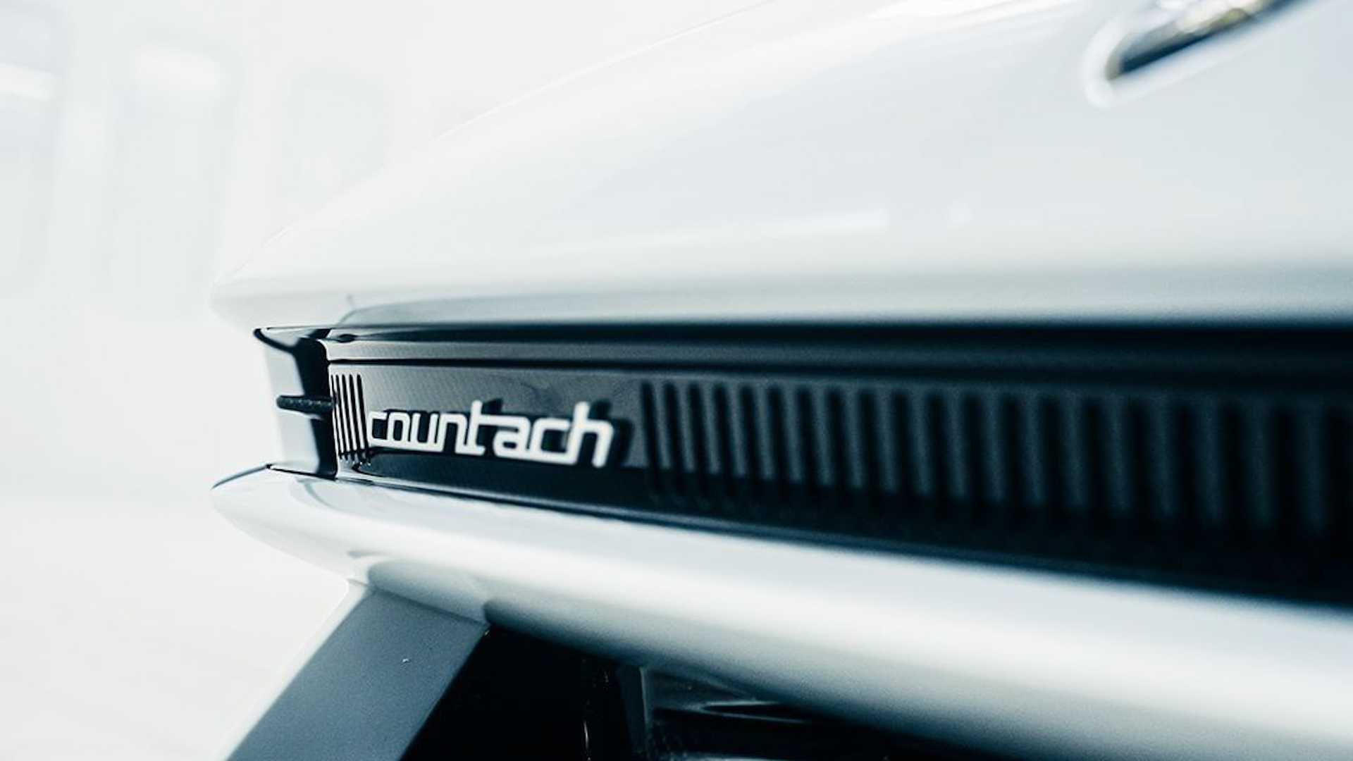 The Sharp-Ass-A-Crease Nose of the New Lamborghini Countach is Teased Again