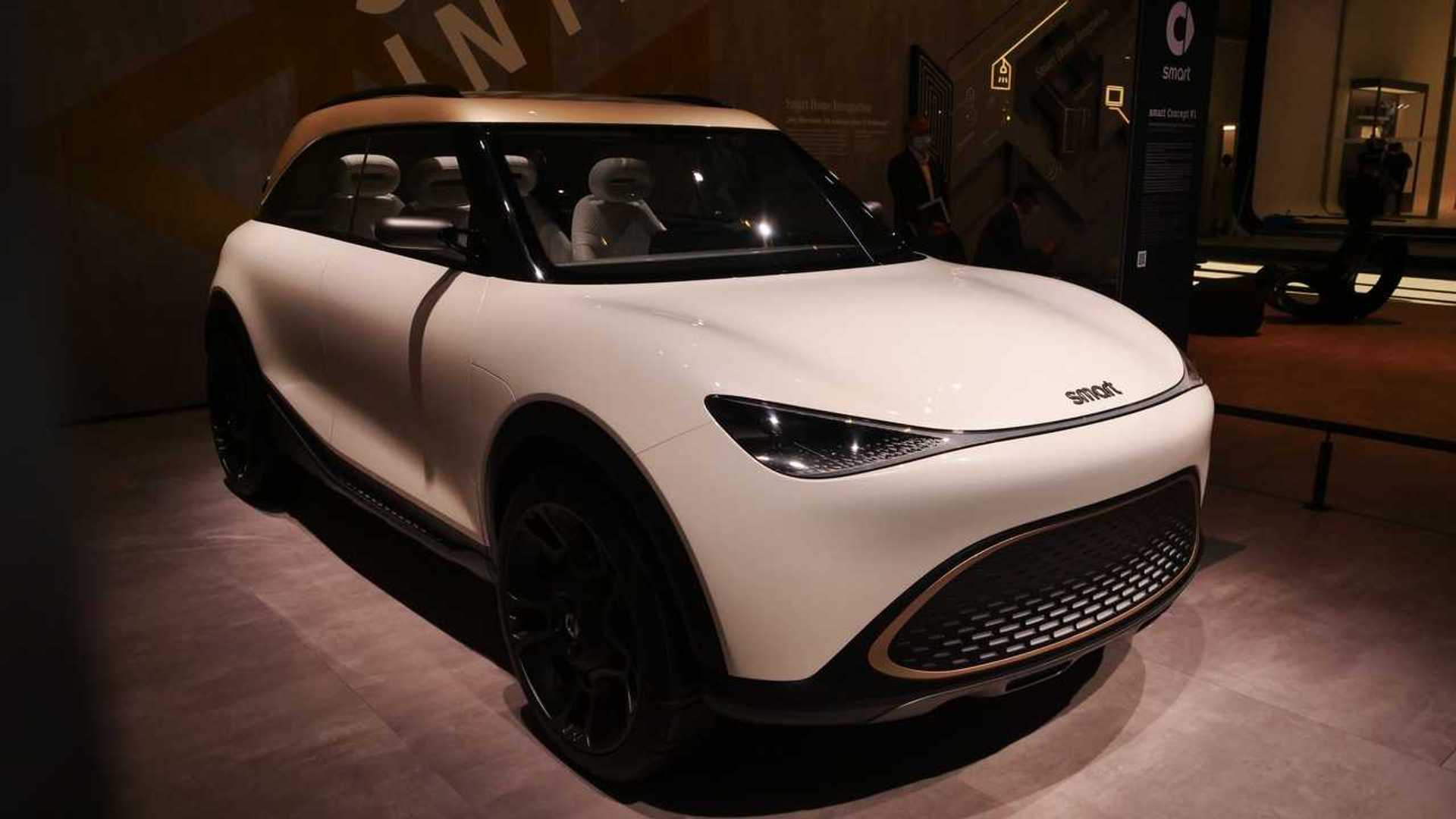 Smart Concept #1 arrives in Munich as a small electric crossover