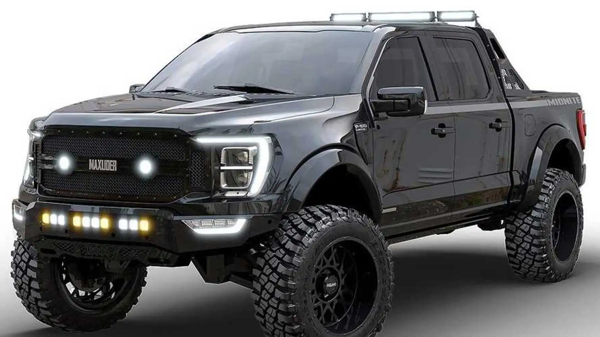 2021 Ford F-150 Gets Murdered-Out 'Midnite Edition' By Maxlider Motors