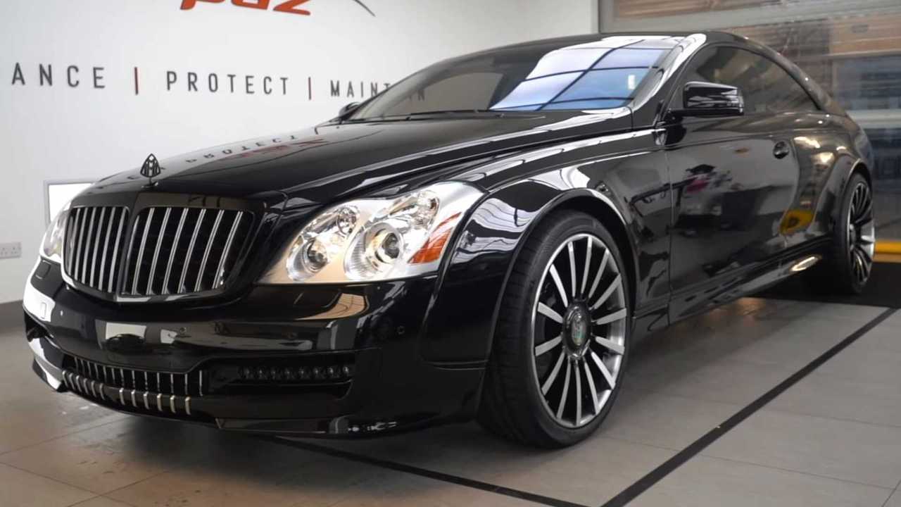 Watch the Rare Maybach 57S Coupe by Xenatec Get a Color Change