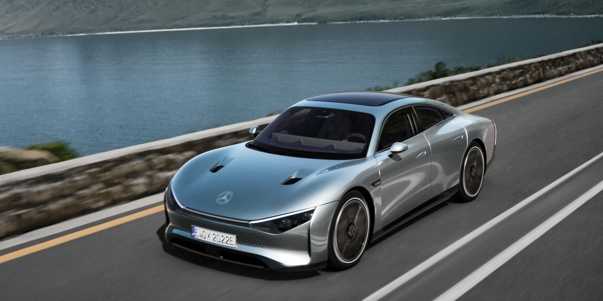 Mercedes Vision EQXX Concept Ability to Go More Than 620 Miles on a Charge