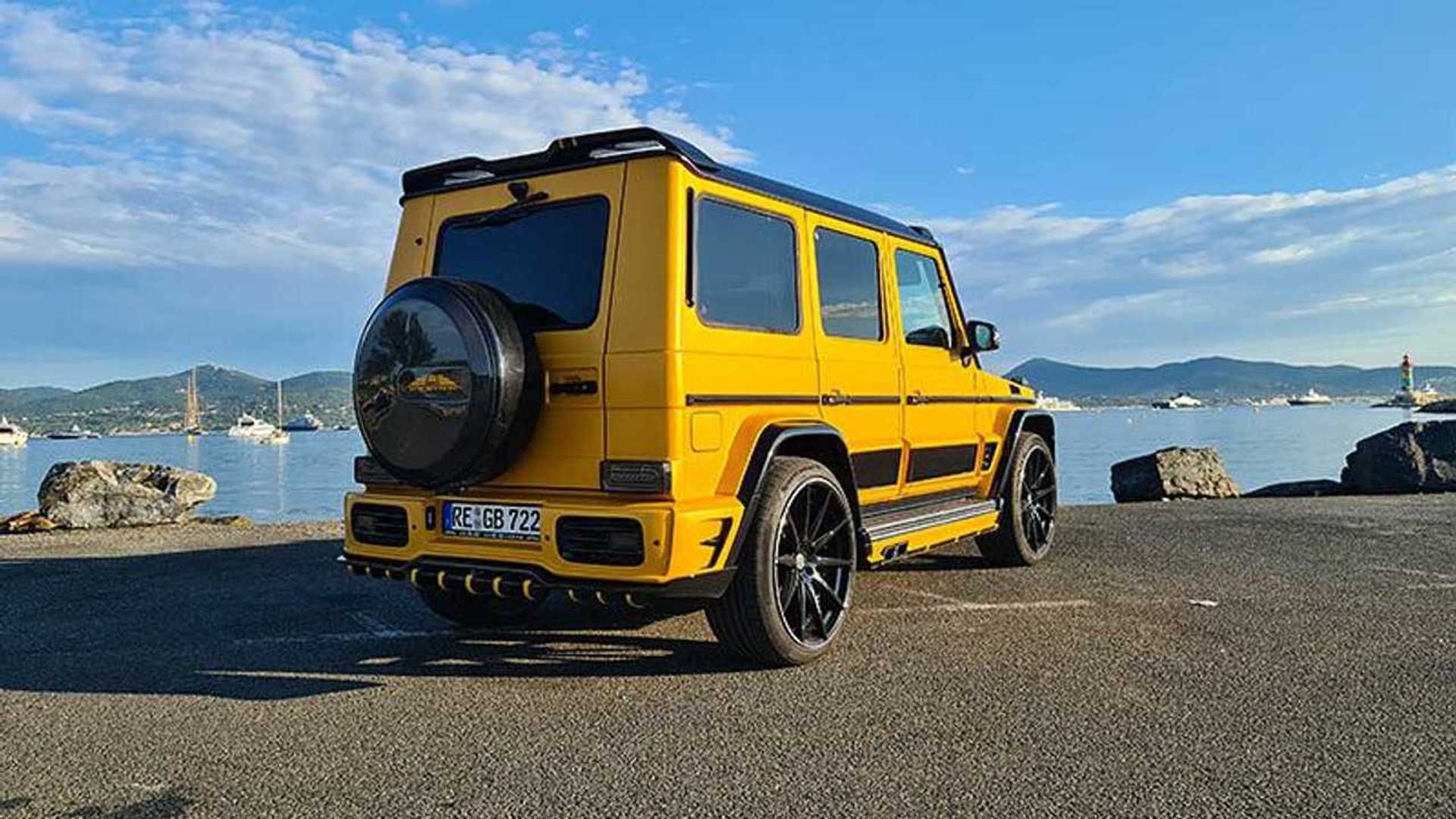 Crazy Widebody Mercedes G-Class Looks Like A School Bus