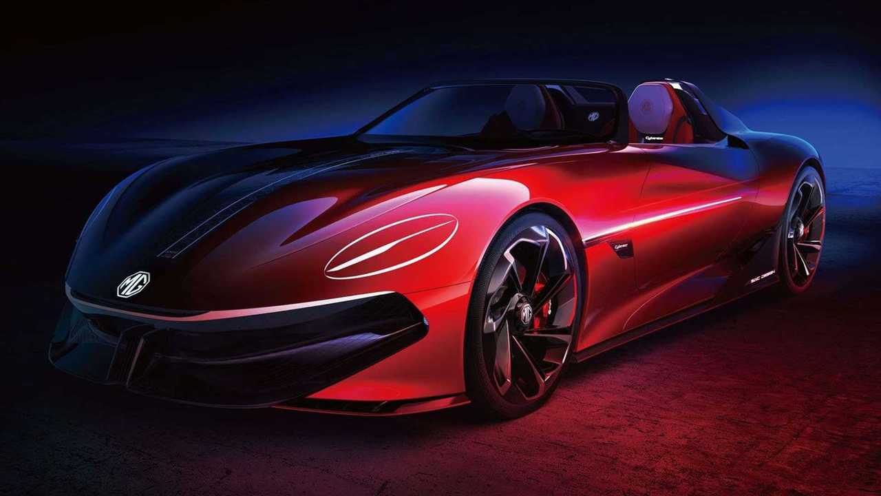 Concept MG Cyberster Electric Roadster Previews A Emotive Sports Car