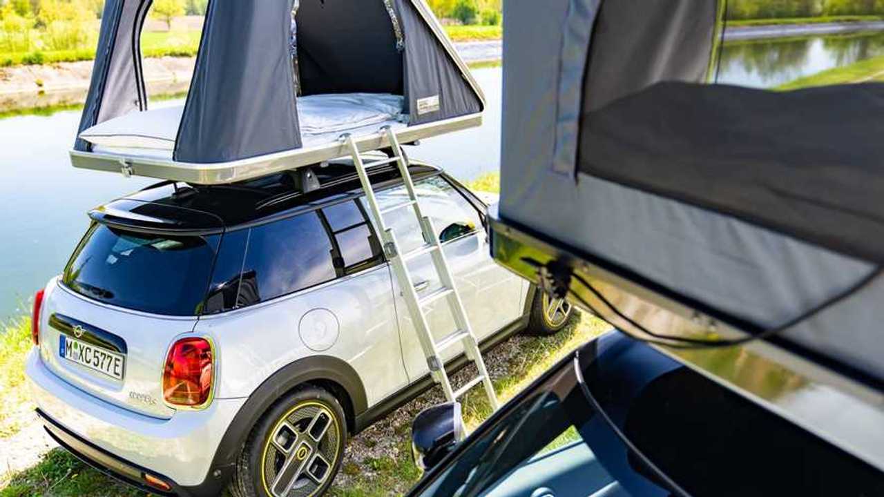 Mini Rooftop Tents Available For Cooper SE, Countryman All4 Hybrid