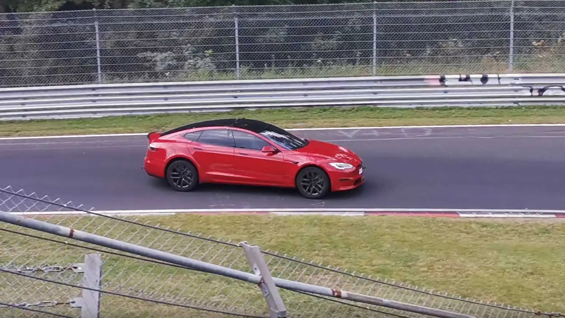 Tesla Model S Plaid Breaks All-Time Production Record at Nurburgring