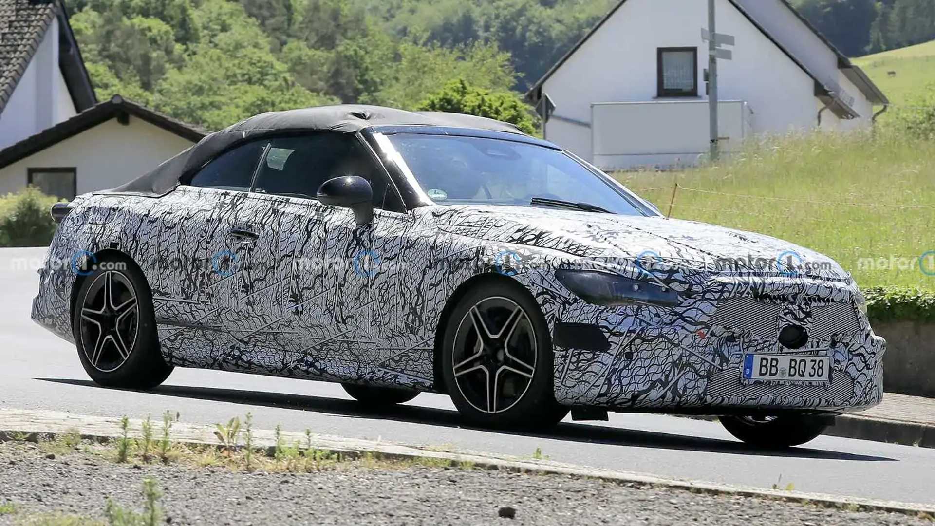 Mercedes C-Class Cabriolet Spy video captures sporty exhaust note