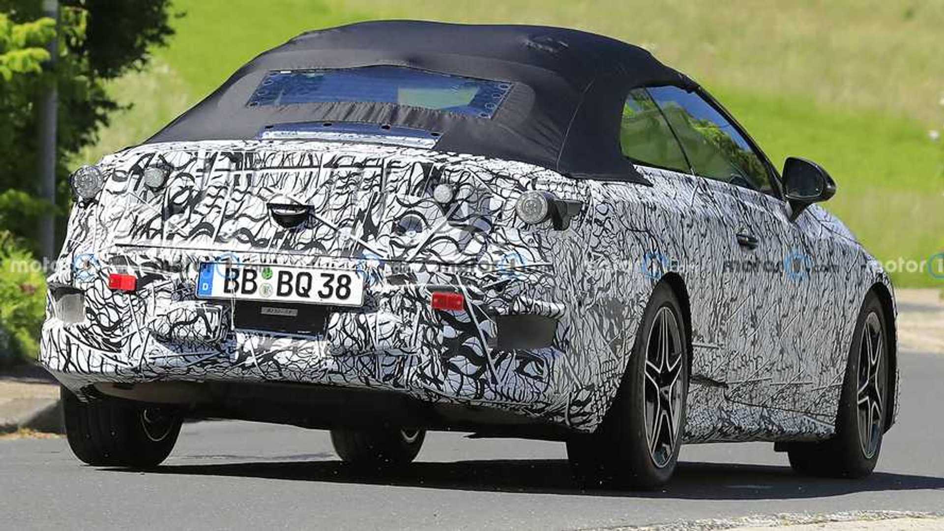 Mercedes C-Class Cabriolet Spy video captures sporty exhaust note