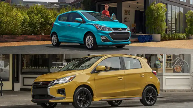 2021 Mitsubishi Mirage Available From $14,295, Chevrolet Spark Still Less