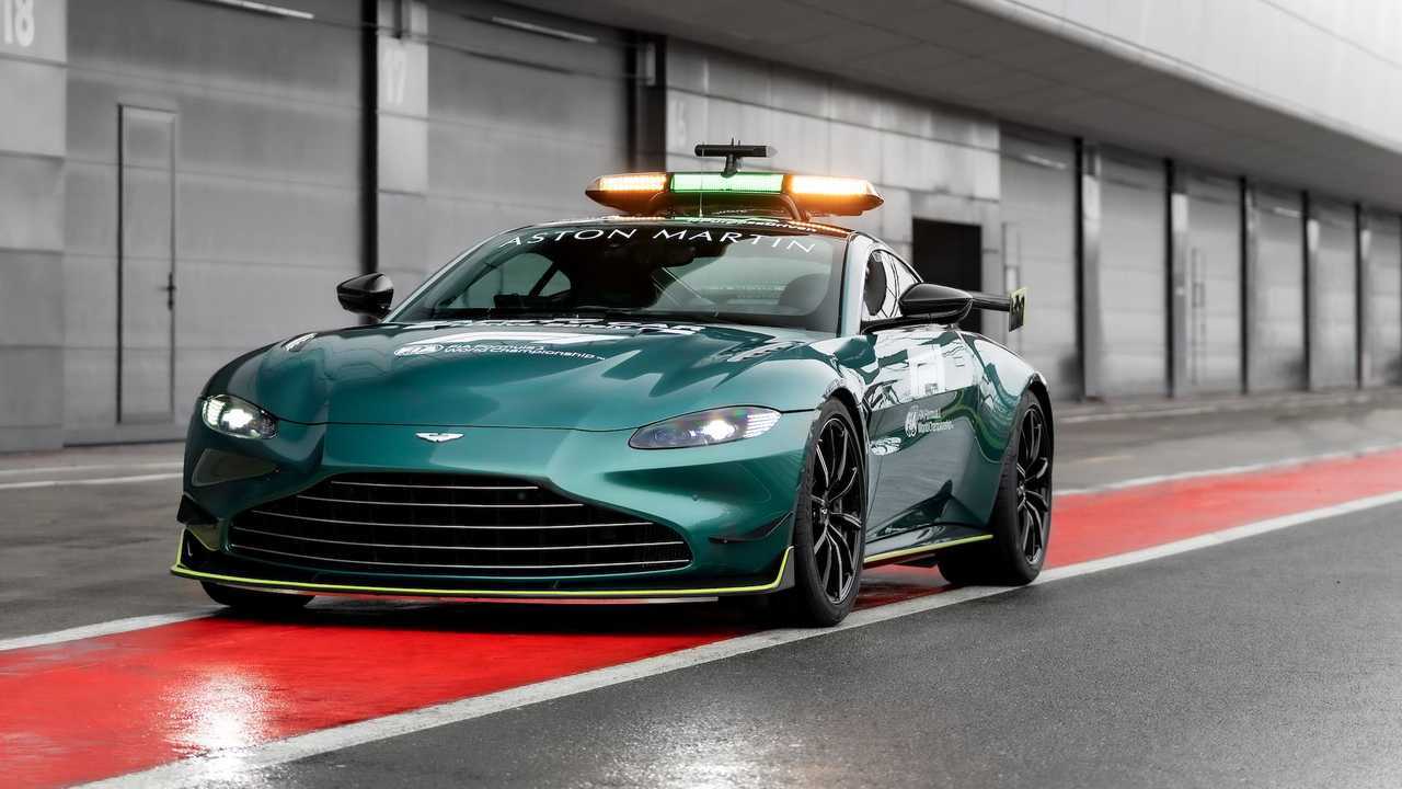 Aston Martin Displays Official F1 Safety and Medical Cars for the 2021 Season