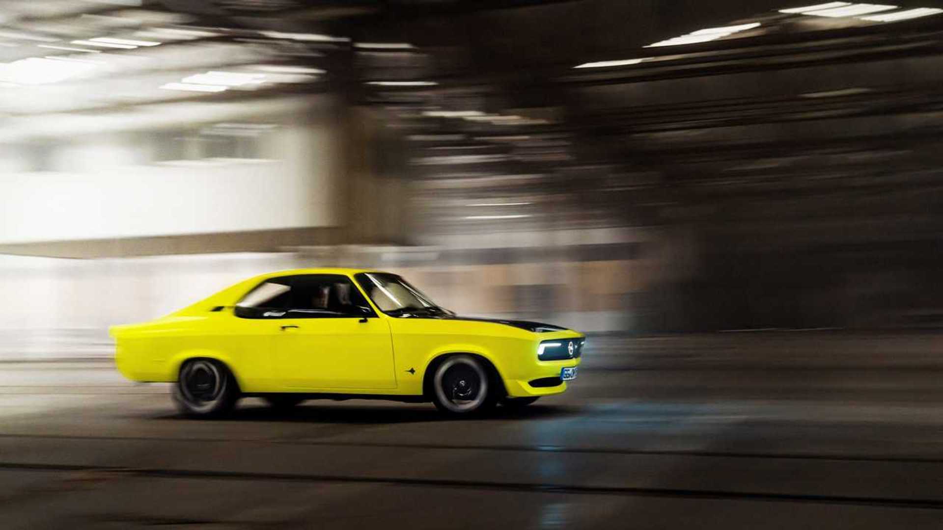 Opel Manta GSe ElektroMOD Reintroduces The Sports Coupe As An EV