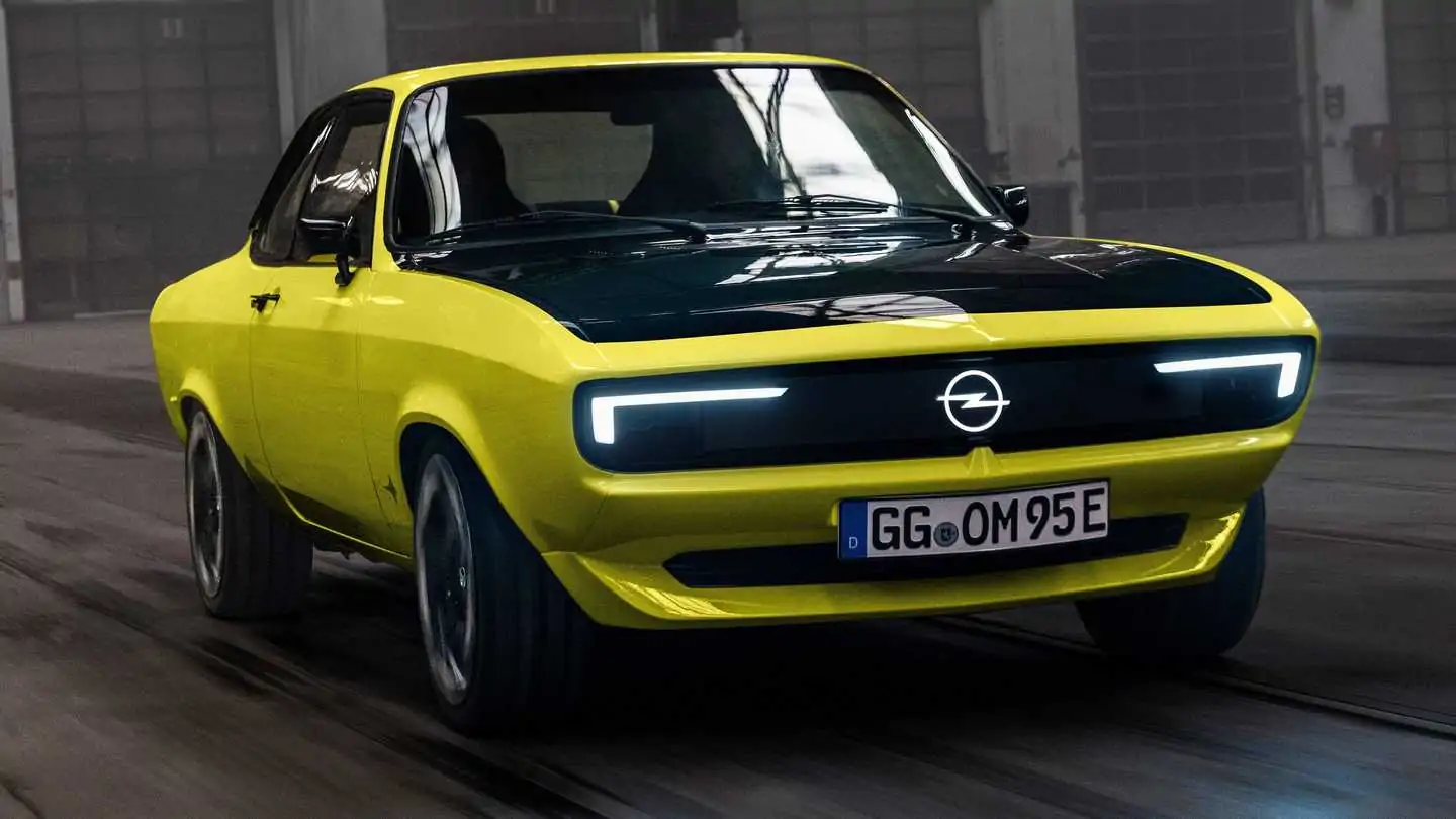 Opel Manta GSe ElektroMOD Reintroduces The Sports Coupe As An EV