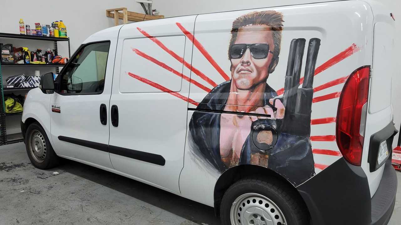 Camper Vans for Sale to Honor Hollywood Action Stars with Murals