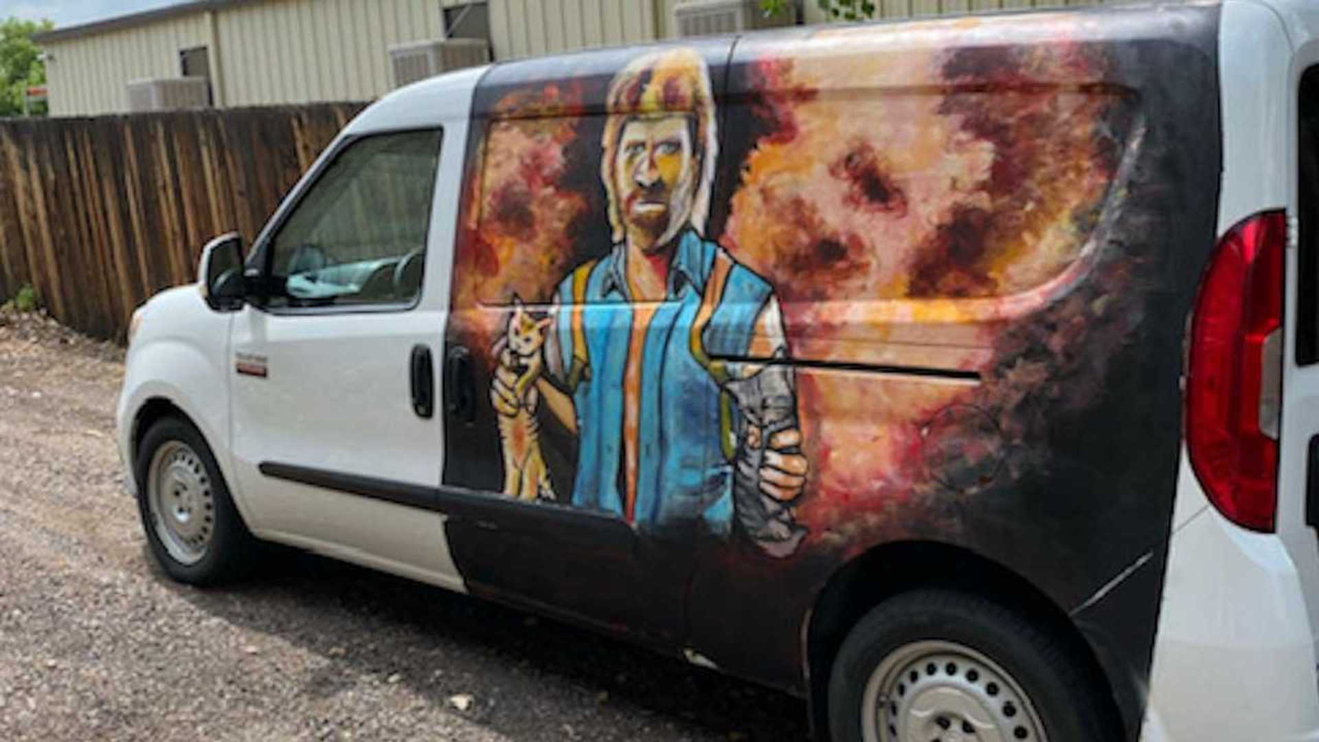 Camper Vans for Sale to Honor Hollywood Action Stars with Murals