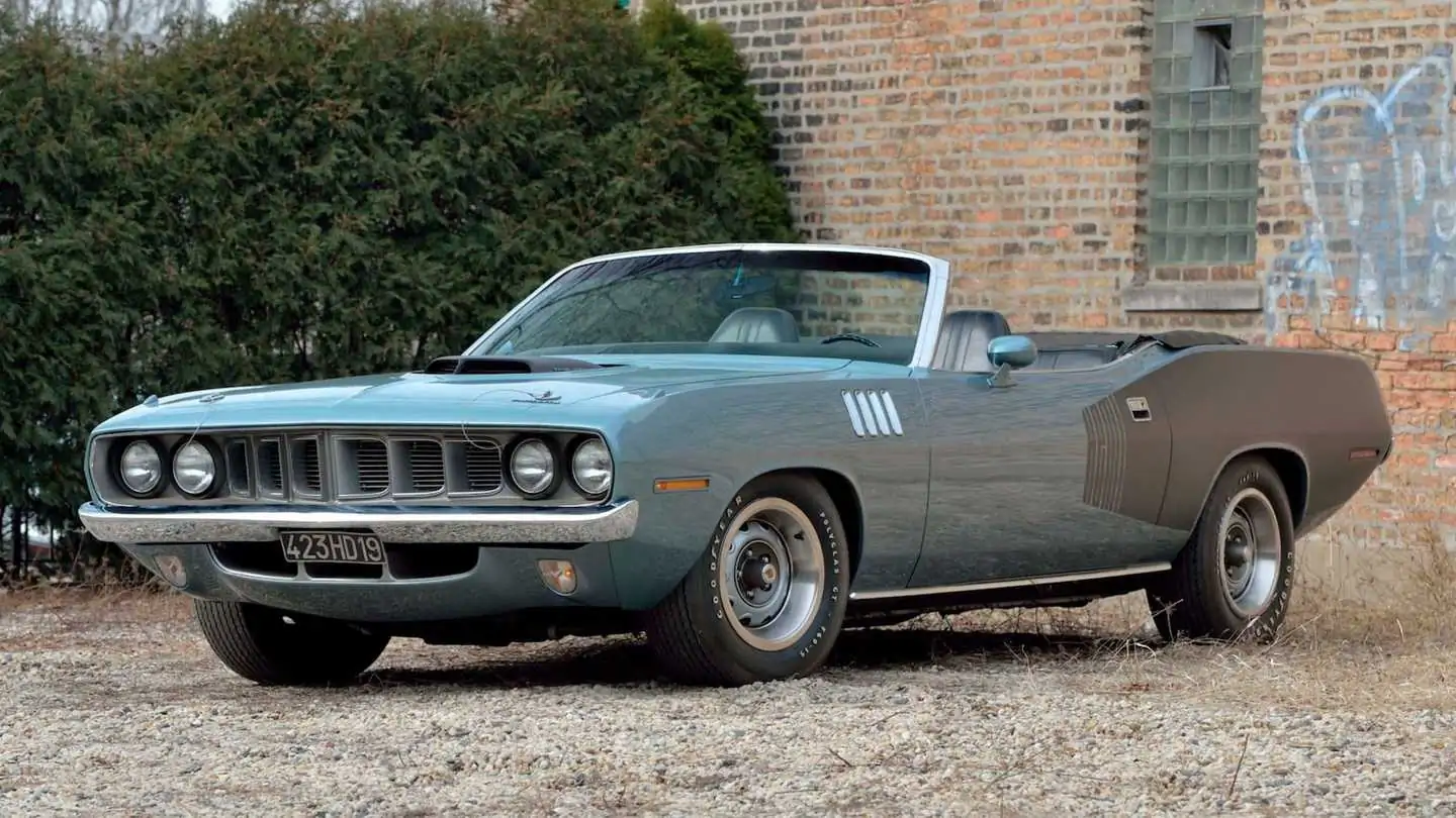 Rare Plymouth Hemi Cuda Converter Could Sell for $6.5M at Auction