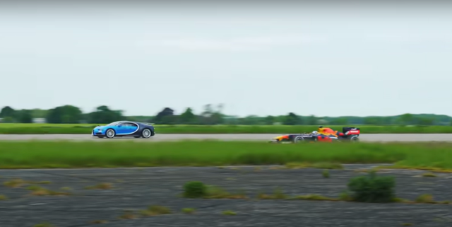 Can A Bugatti Chiron beat a Champion-Winning Formula 1 Race Car