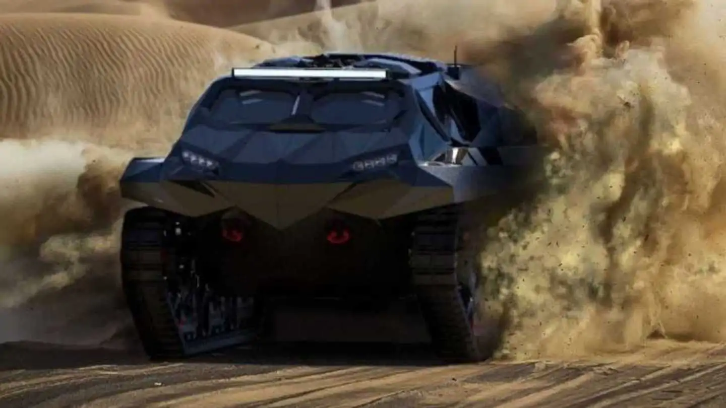 The Storm is a Fierce-Looking Amphibious Tank with a Steering Wheel