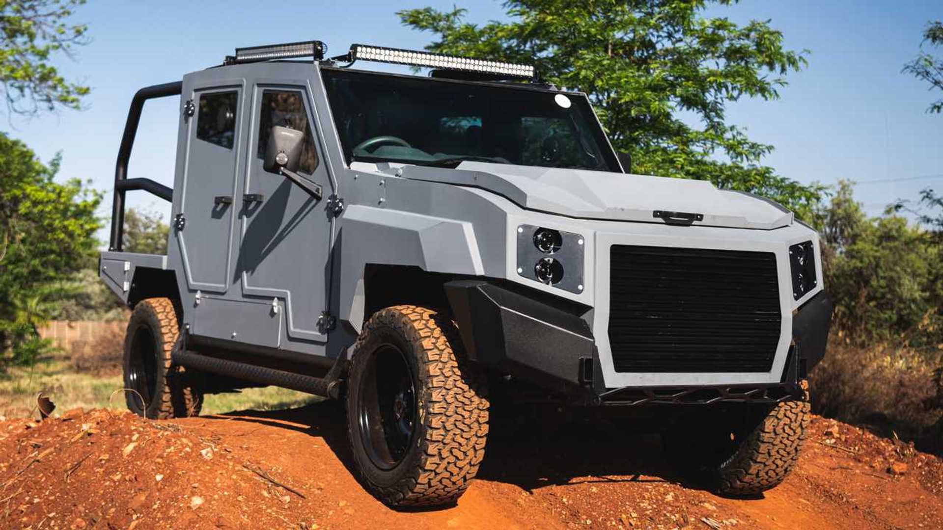 Toyota Land Cruiser 79 Morphs into Armored Personnel Carrier