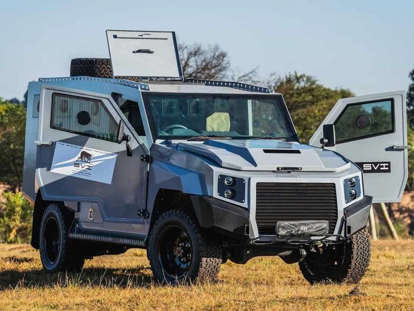 Eight-Seat Toyota Land Cruiser with 79 Eats Land Mines Breakfast