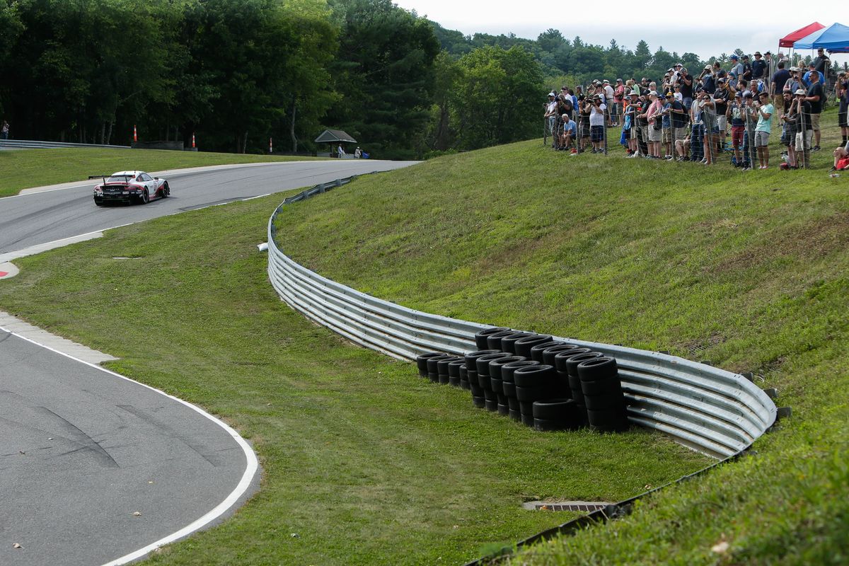 A Bold Driver Gets Arrested at a Racetrack During Red Flag