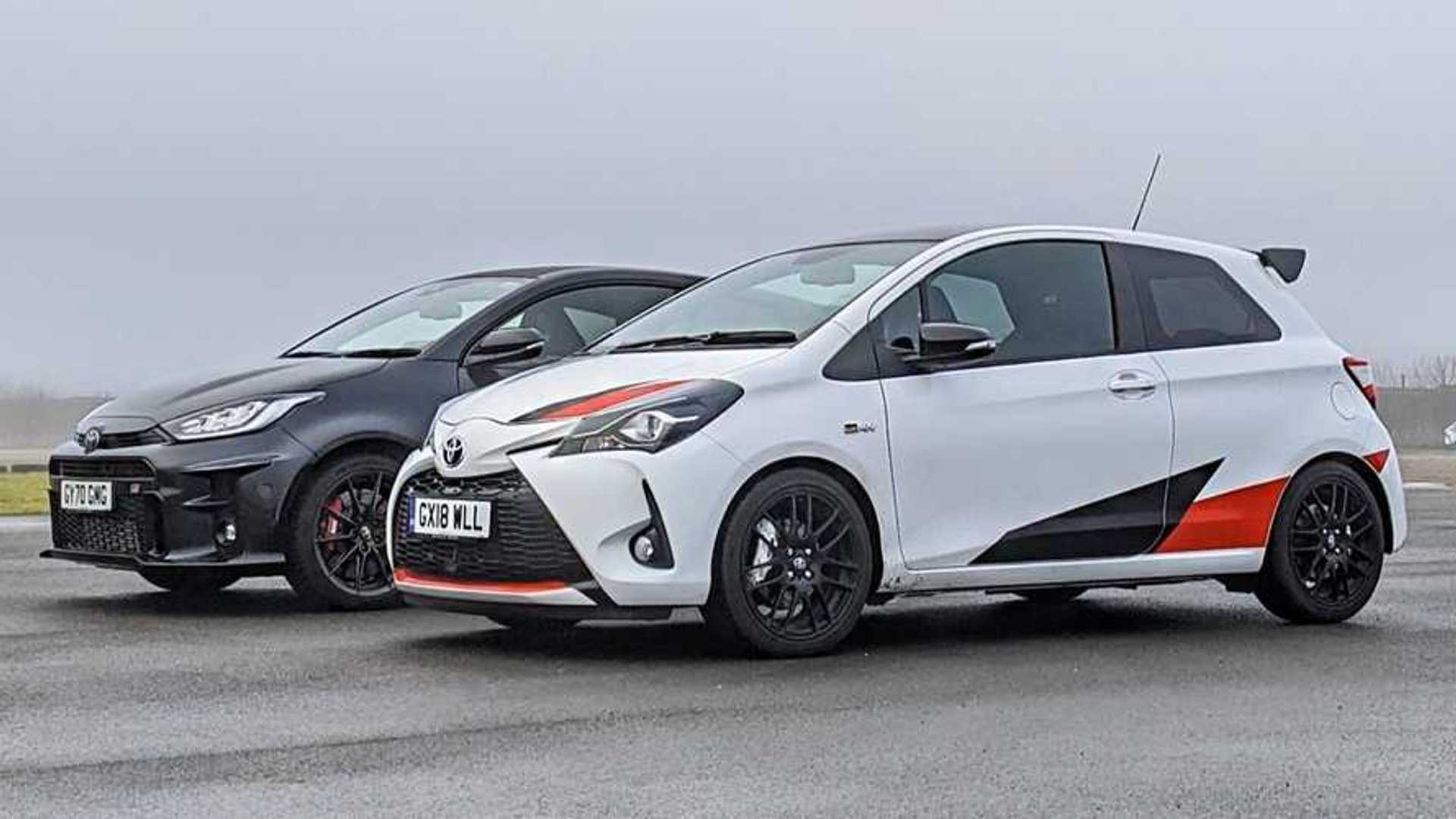 Drag Races GR Yaris - Toyota GRMN Yaris GR Yaris in Hot Vs Hotter Hatch