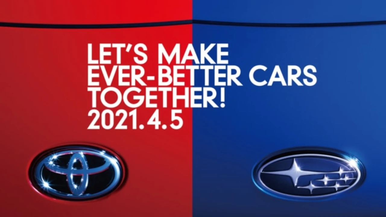 Subaru and Toyota Gazoo Announce a New Car Together During Livestream