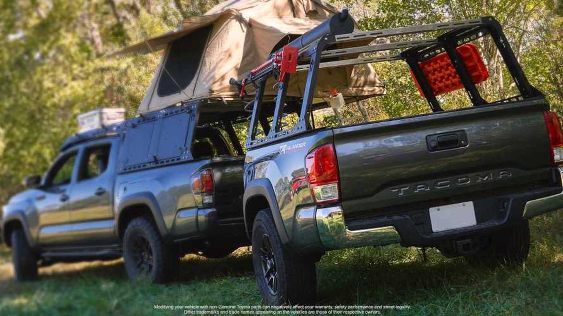 Toyota Teases a TRD Sport Trailer Made from a Tacoma