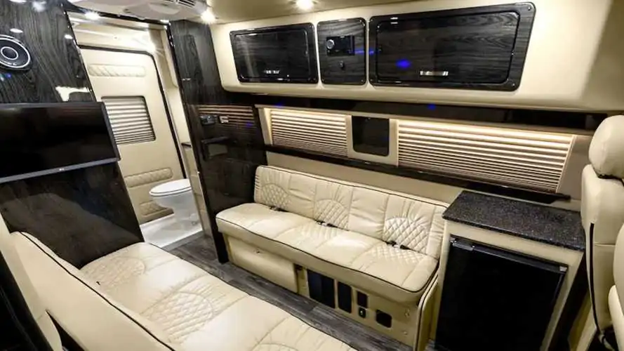 The Rover is a luxury Ram ProMaster Camper Van with a full bath