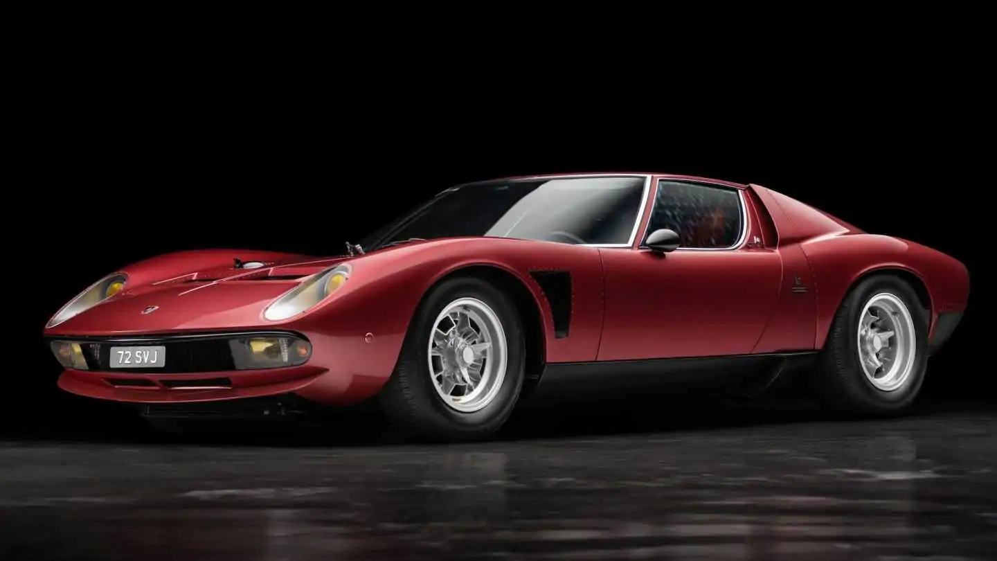 One-Of-Three Lamborghini Miura SVJ Comes Up For Sale