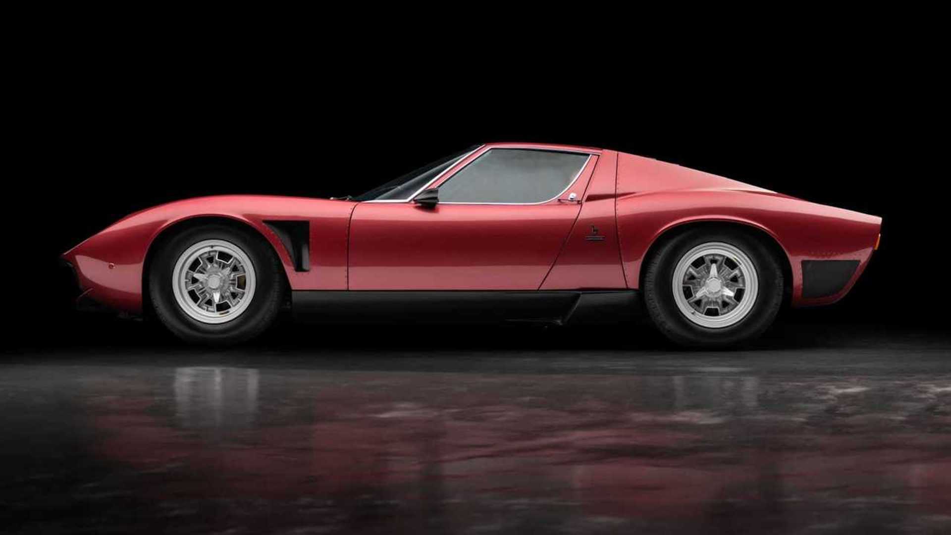 One-Of-Three Lamborghini Miura SVJ Comes Up For Sale